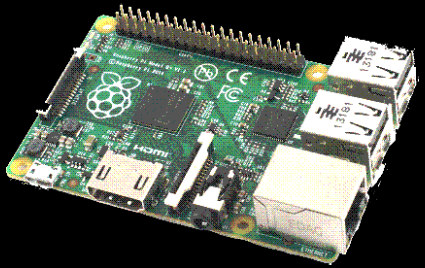 Raspberry Pi 4, a credit-card sized computer often used for self-hosting